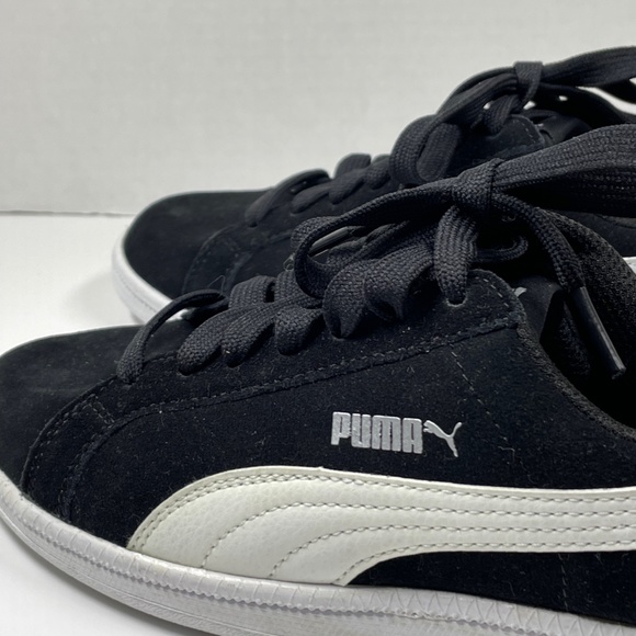 PUMA SMASH SUEDE SNEAKERS, Youth Size 4, Model 362027 01 - Picture 6 of 9